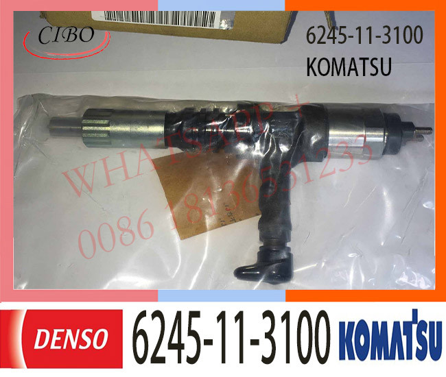 6245-11-3100 Common Rail Fuel Injector PC1250-8 6D170 095000-6280 095000-6290