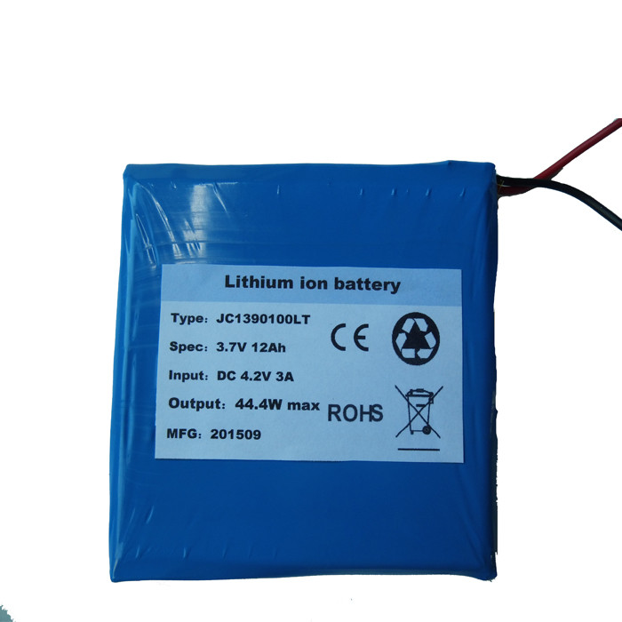 ROSH Lightweight 132g 3.7V 1S2P Lithium Ion Ultra Thin Battery Pack