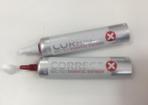 Long Nozzle DIA19 Laminate Tube For Ointment With Flexo Printing / Colorful