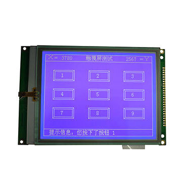 China CCFL Transflective Dot Matrix LCD Display Module RTP Type With Touch Panel on sale China CCFL Transflective Dot Matrix LCD Display Module RTP Type With Touch Panel on sale