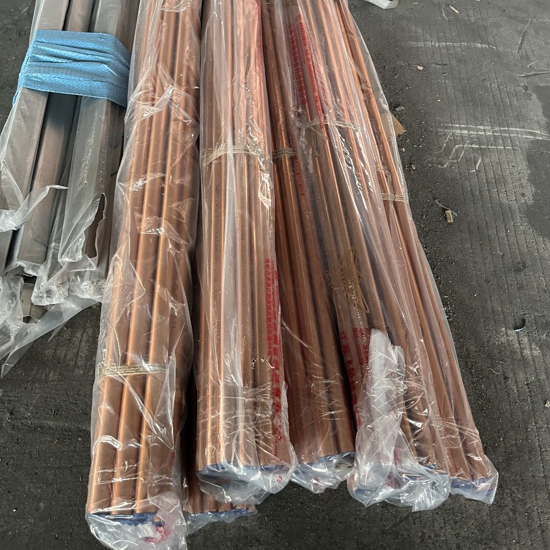 Red Copper Round Bar Rod High-Purity 99.9% Material/ ASTM C1100 Full Hard Copper T2 Rod