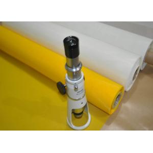 100% Polyester Screen Printing 280 Mesh Count Yellow Halftone Printing