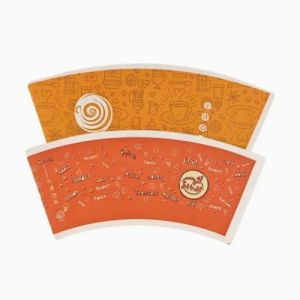 Different Sizes of Flexo Printing Paper Cup Fan Raw Materials for Making Paper