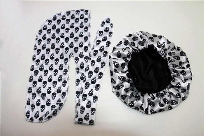 ODM Fashion Custom Silk Durag And Bonnet