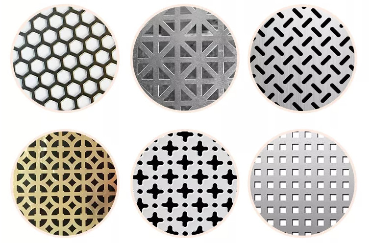 Length 100-2500 mm Perforated Wire Mesh in Low Carbon Steel