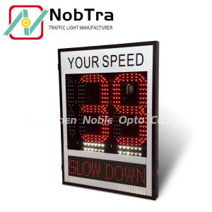 Working Voltage 12VDC Slow Down Speed Limit Signs for Traffic Control