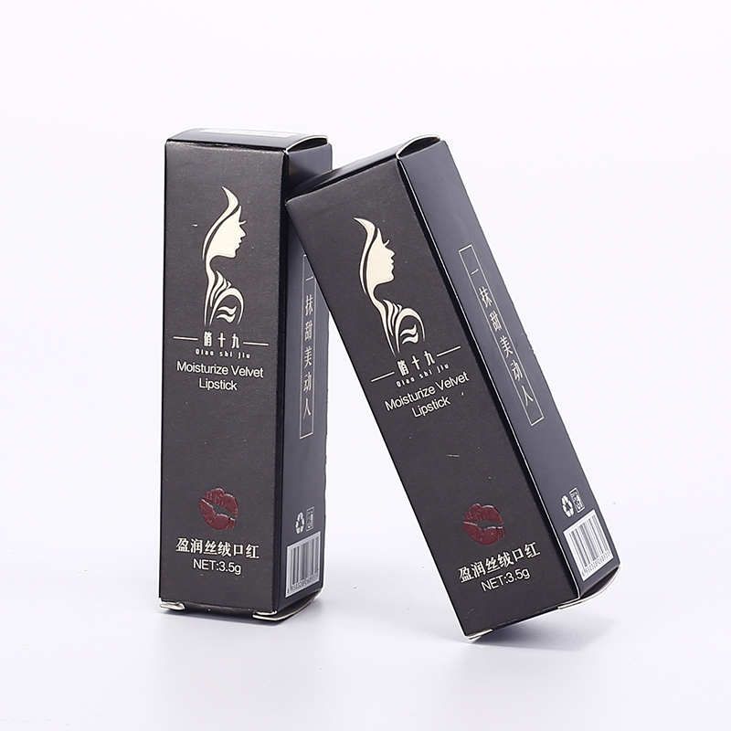 Custom 350g Paperboard Lip Balm Packaging Boxes Pantone Color