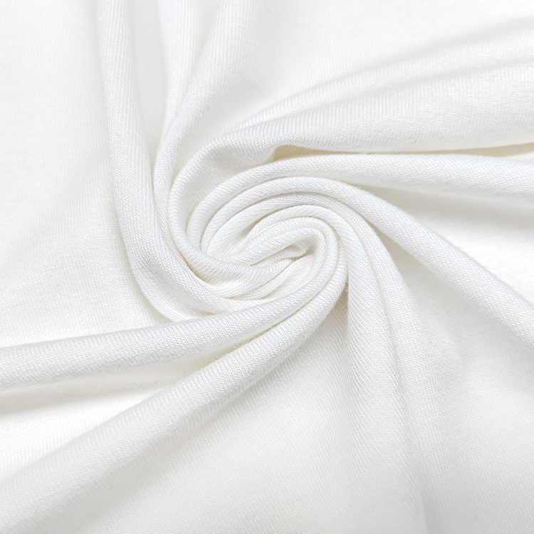 70% Bamboo 30% Organic Cotton Fabric Customized 5% Spandex Jersey Garment Clothes, Bamboo Fiber Viscose Fabric/