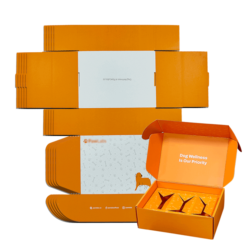 Small Carton Cardboard Paper Mailer Box For Eco Friendly Packaging