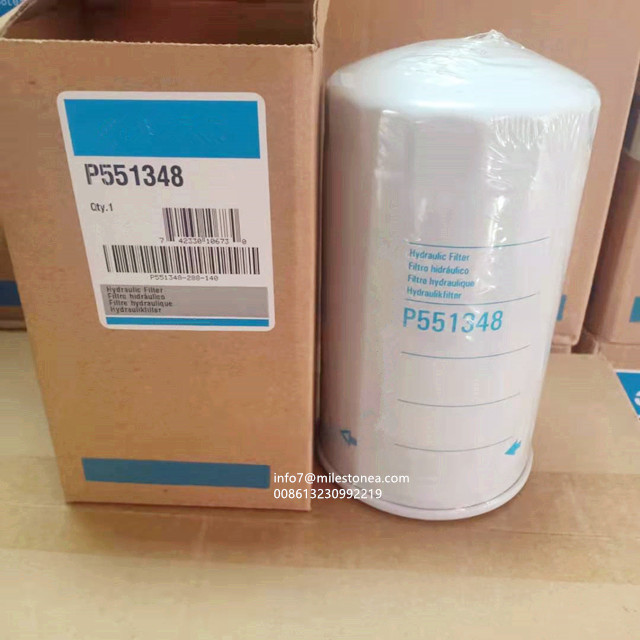 Spin On Hydraulic Filter P551348 For Excavator 300 C Series Acert