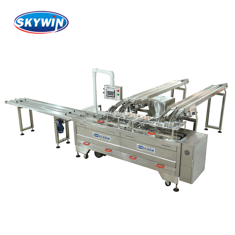 Small Scale Two Lanes 1000pcs/min Sandwich Biscuit Machine / Cracker Making Machine