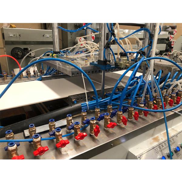 Composite PVC Profile Extrusion Line Twin Screw Lightweight Wall Panel
