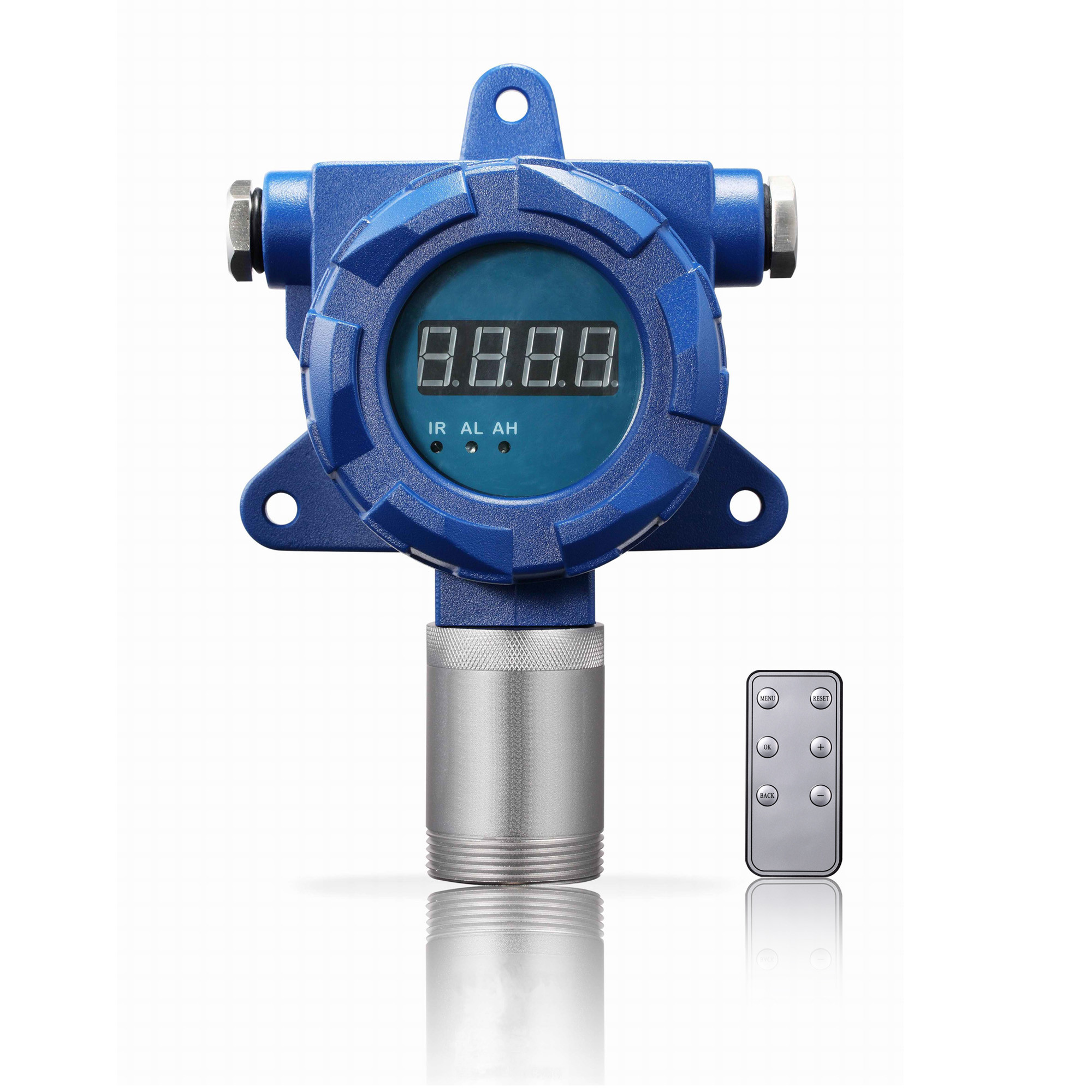 Pipeline Mounted Ethylene Gas Detector C2H4 PLC With IR Sensor