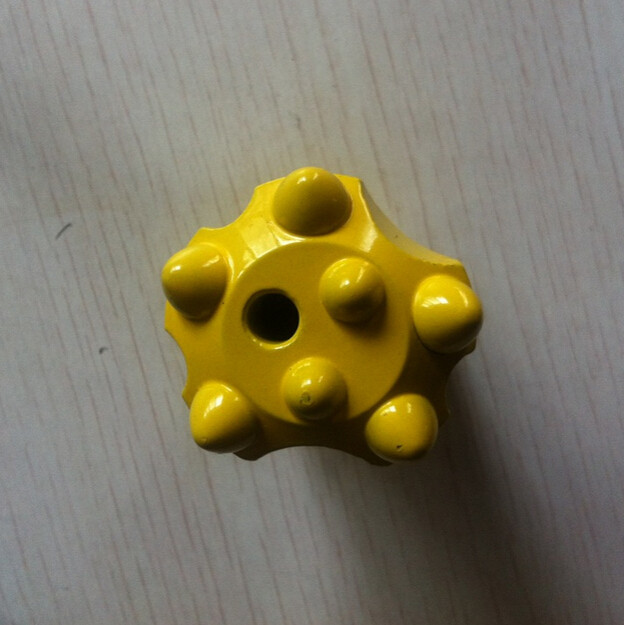 Rock Stone Button Tapered Rock Drilling Tools 7 Degree 32mm 7 Tips