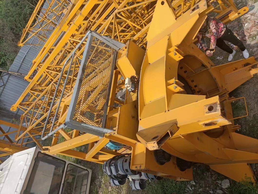 Earnest 2020 Used Tower Crane 6015 with Dismounted Sections for Sale