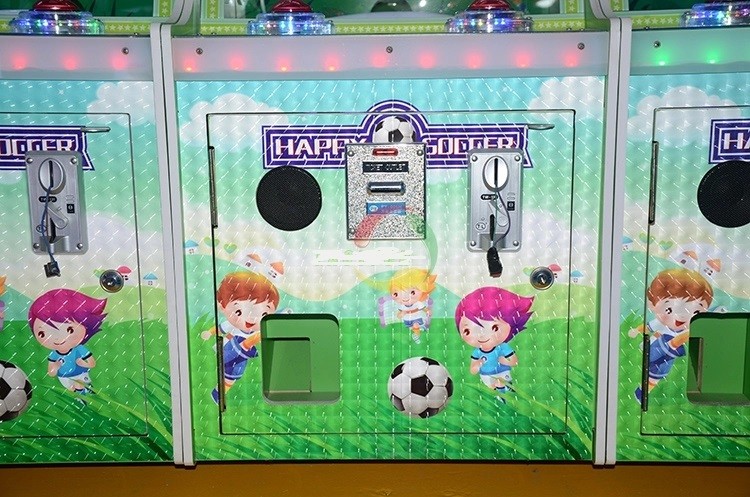 Ball Shooting Happy Baby Football Soccer Game Machine Coin Operated For Children