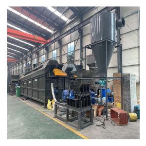 Recycle Waste Lithium Battery with 1000L/H Battery Crushing and Separating Machine