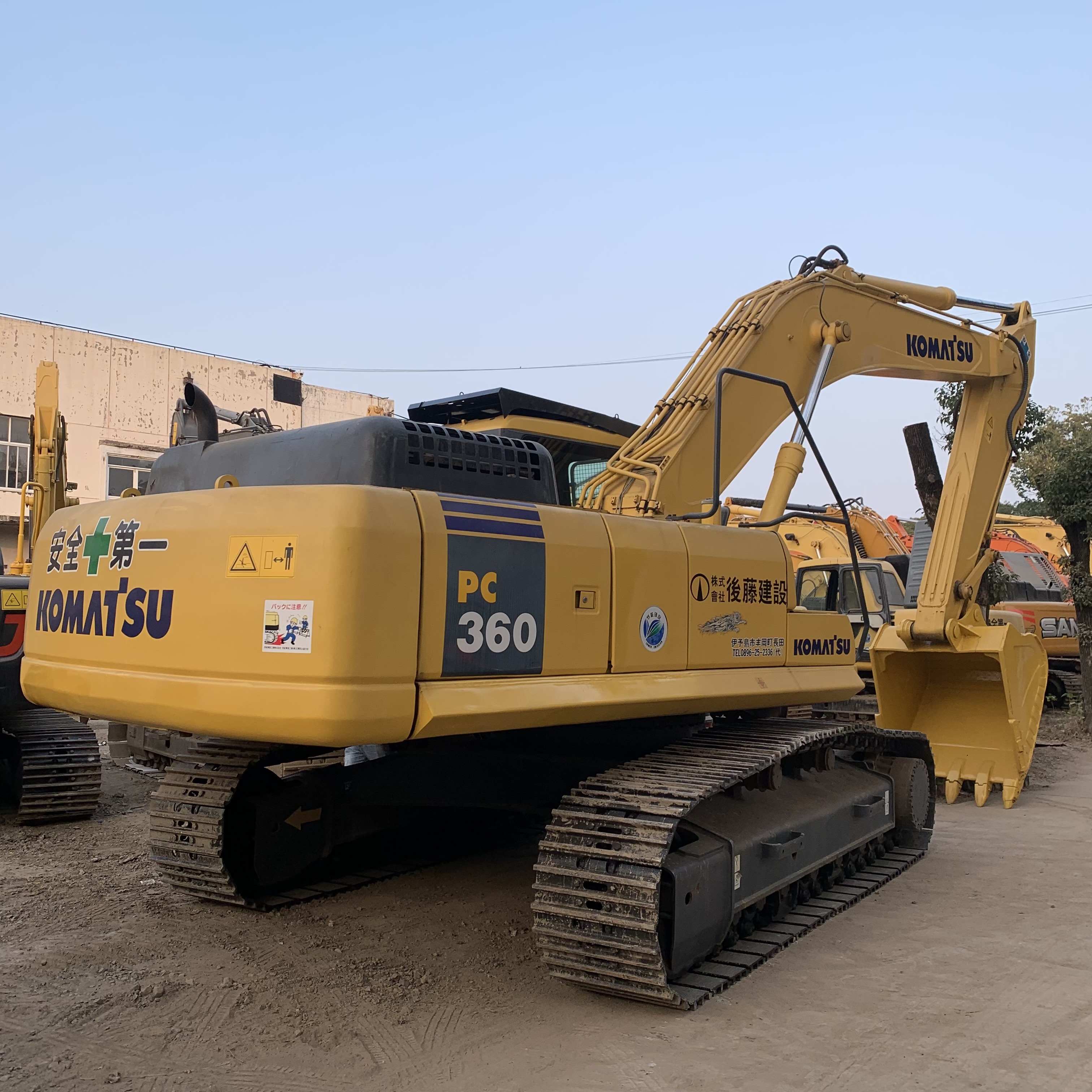 36T Used Komatsu PC360Excavator Crawler Excavator for Large Equipment in Japan