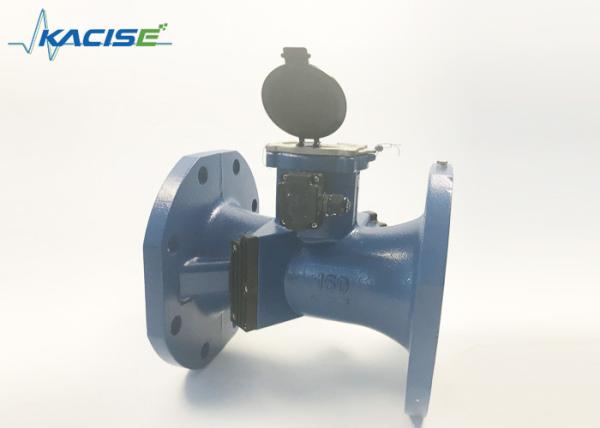 Dual Channel Ultrasonic Water Flow meter IP68 Battery Powered Large Diameter