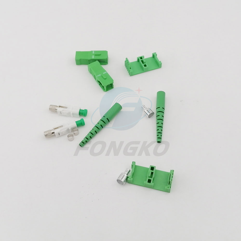 SC APC 2.0mm Single Mode Fiber Optic Connector Coupler For CATV