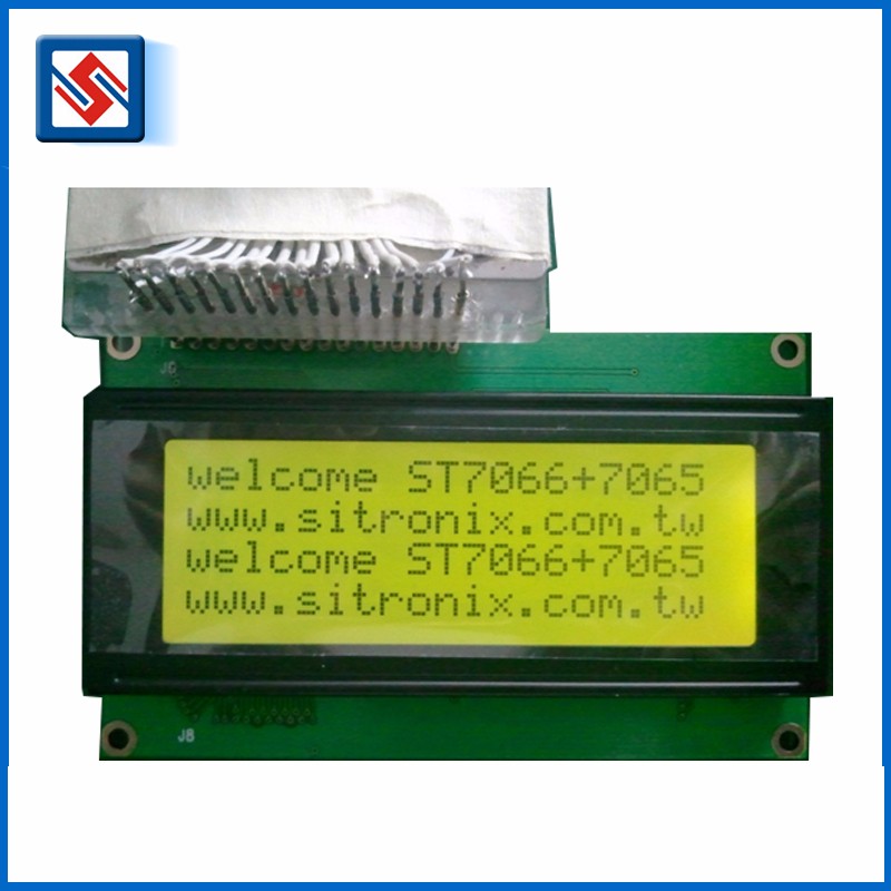 Blue Backlight LED 28x64 COG Dot Matrix LCD Display Module With FPC Interface