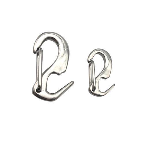 Heavy Industry Stainless Steel Spring Open End Sail Snap Hook with Polished
