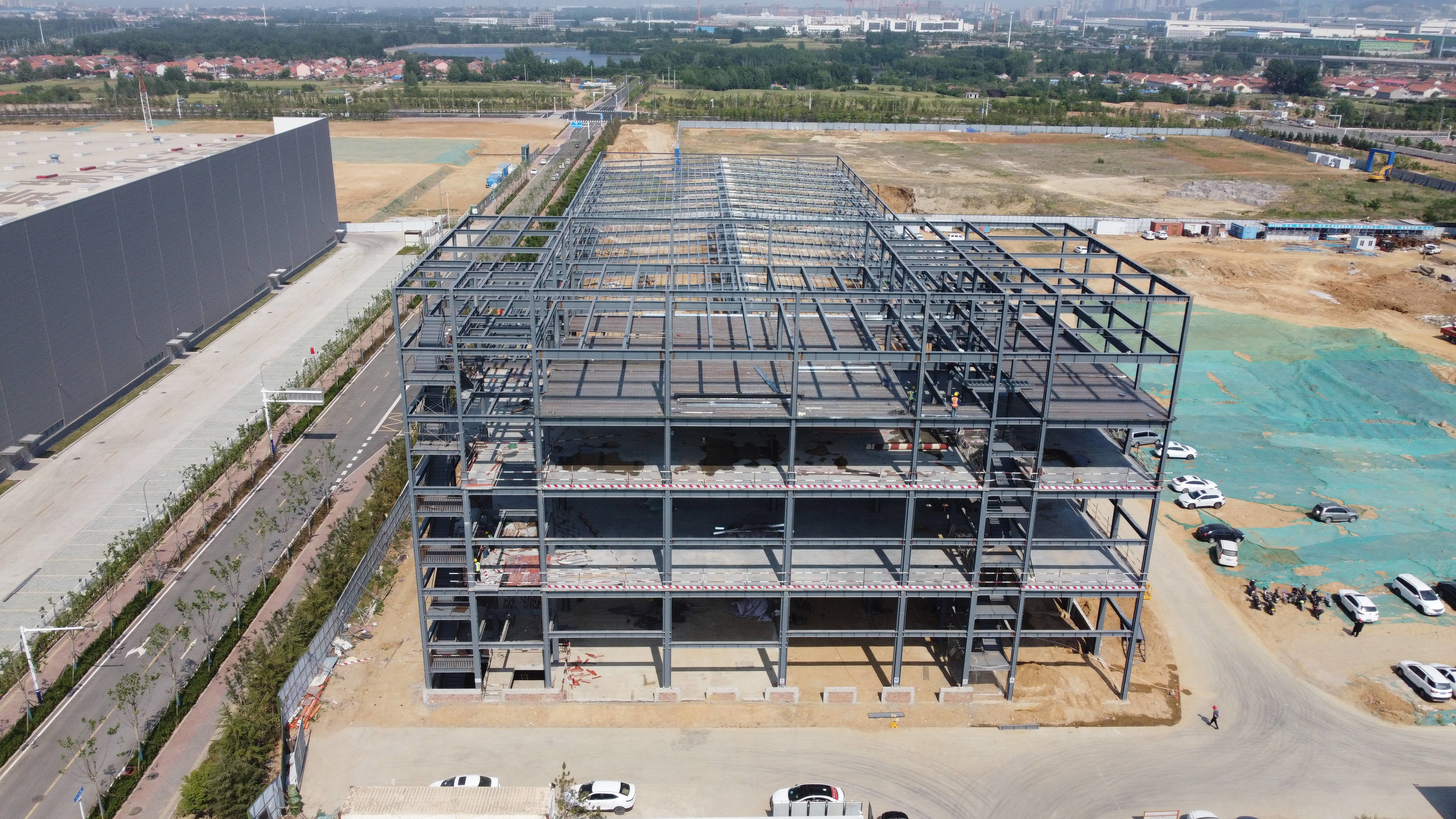 Steel Structure Fast Assembly Customized House Modern Design Prefabricated Office Buildings