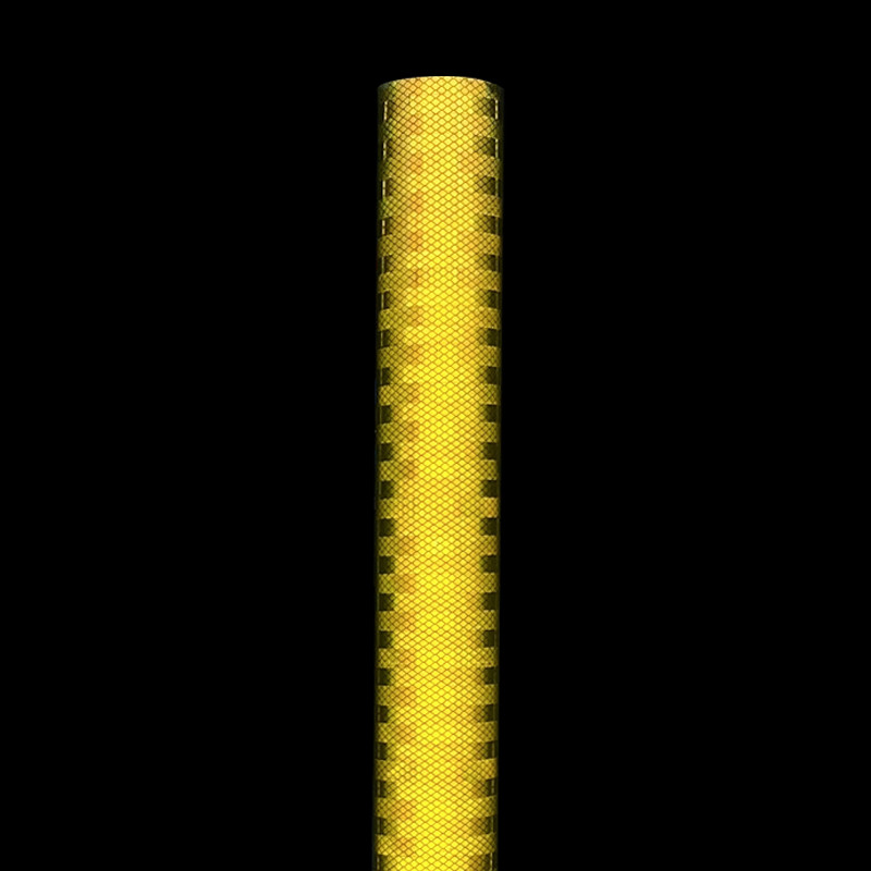 Fluorescent Yellow Warning Conspicuity Reflective Sheeting For School Buses