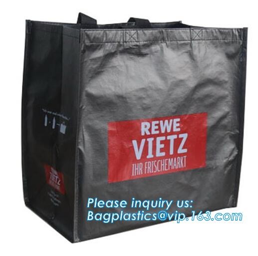 Cheap price recyclable p-p grocery tote shopping non woven bags, Promotional Custom LOGO Printed Gift Tote Shopping Non
