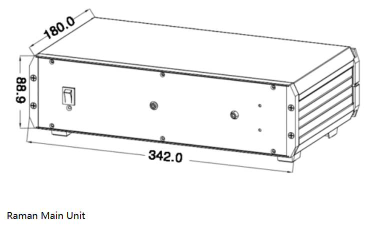 YIXIST YOA-8401-785-01 Portable 785 Raman Spectrometer 176cm-1-3500cm-1 for Analysis