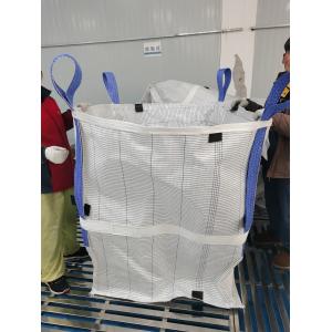 Double Stitch Polypropylene Breathable Baffle Bulk Bag Ventilated 2 Ton