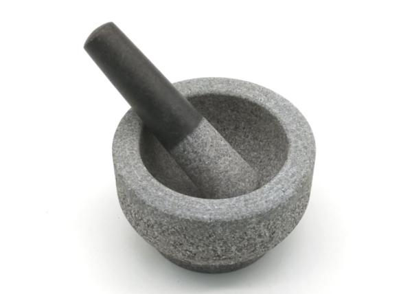 Classic Granite Handmade Stone Mortar And Pestle Grinder Kitchen Tool Set