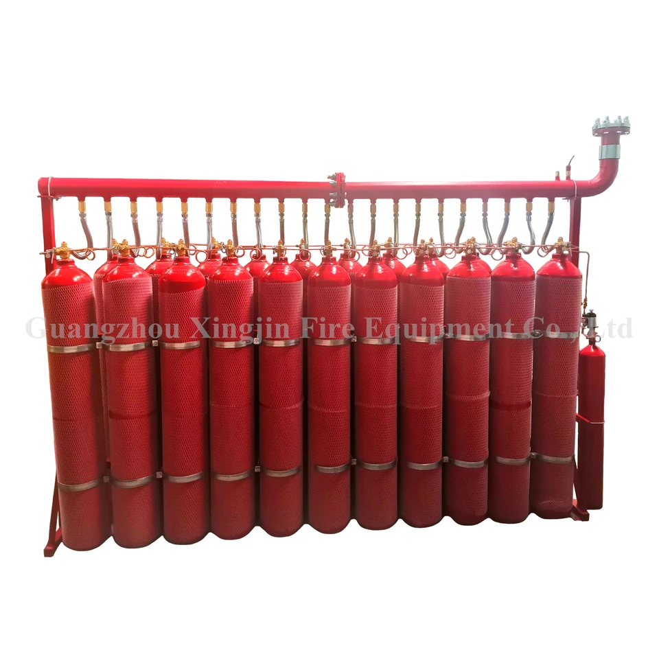 80L IG541 Inert Gas Fire Control System With High Safety