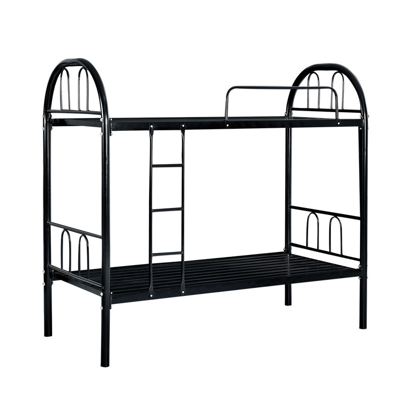 Furniture Home Kids Iron Bunk Beds Space Saving Design With Ladder