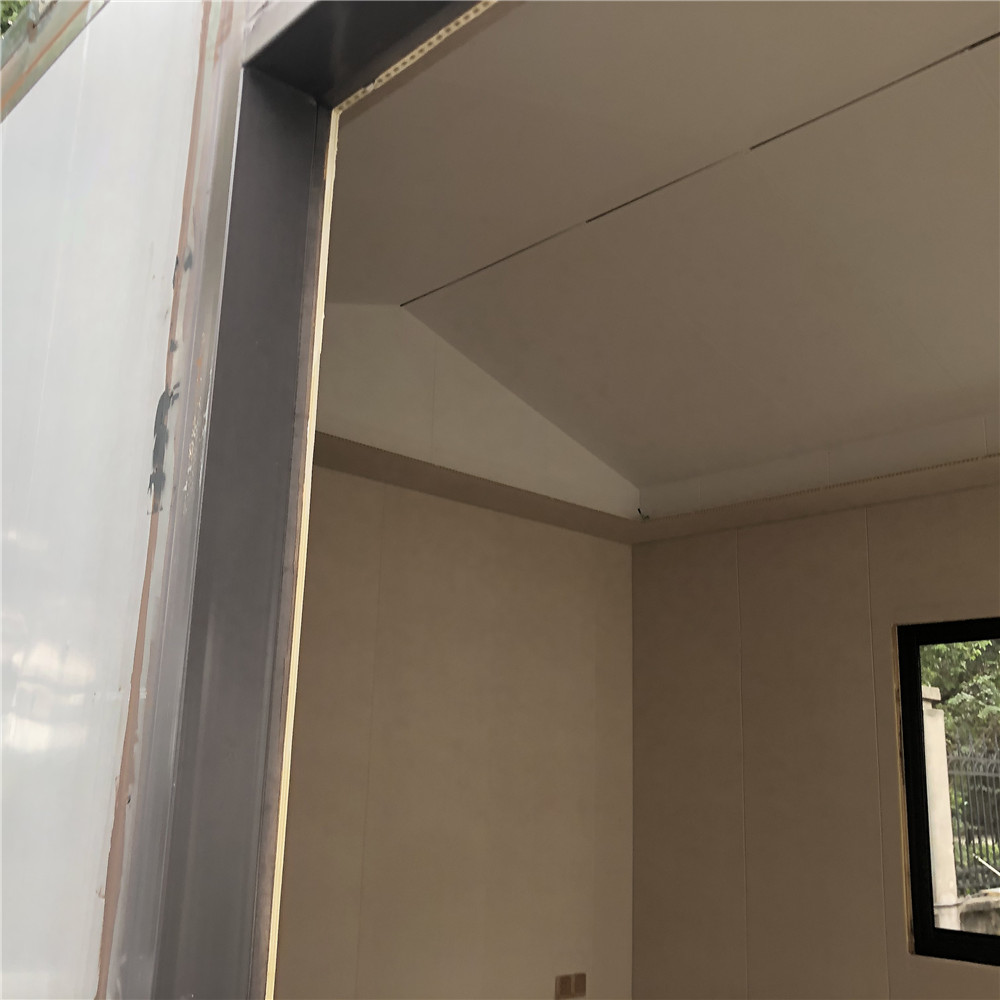 Boat 1.2mm Steel Wood Decoration Prefabricated Steel LGSF House