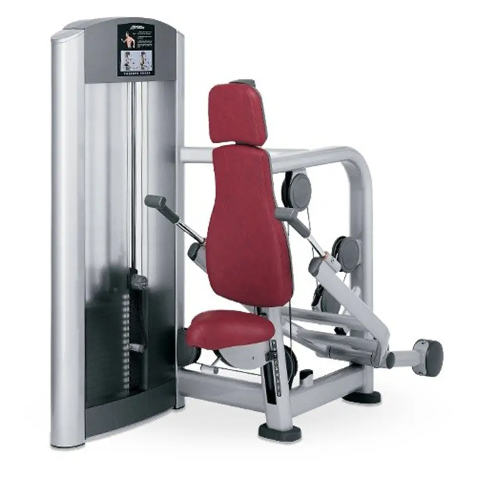 Commercial Gym Equipment Pin Load Select Machine Arm Workout Strength Training Triceps Machine