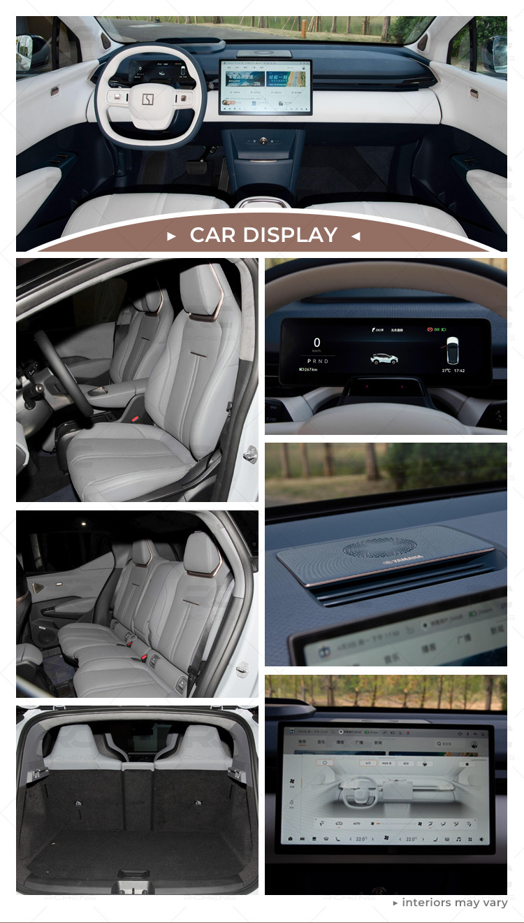 2023 2024 ZEEKR X 4WD Automatic Energy Electric SUV Made in Silver Body Structure 2 3 Layout