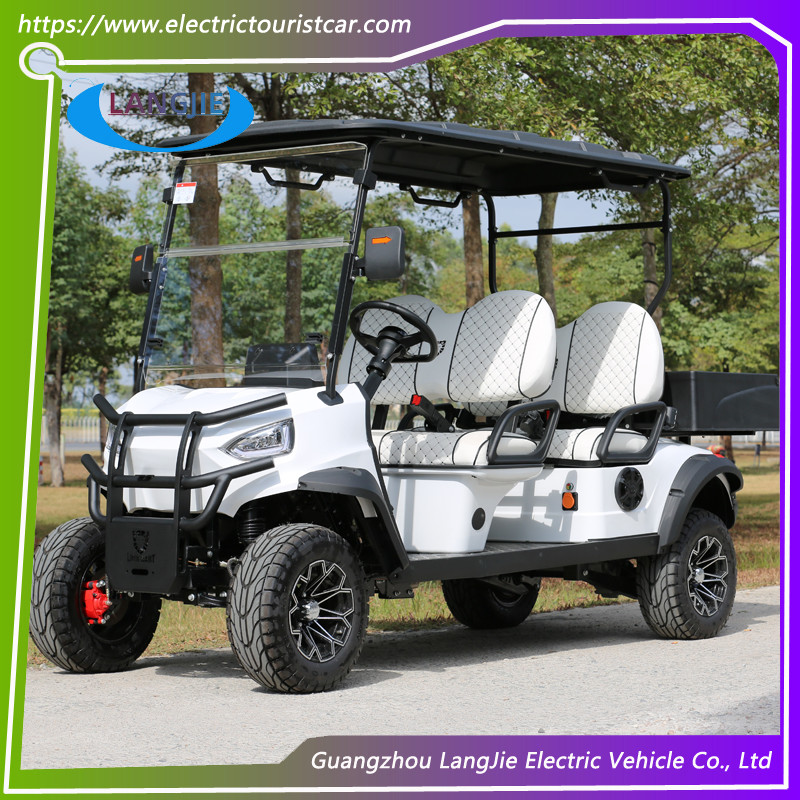 5KW AC Motor Battery Off Road Electric Hunting Buggy 4 Seater Electric Golf Cart Car