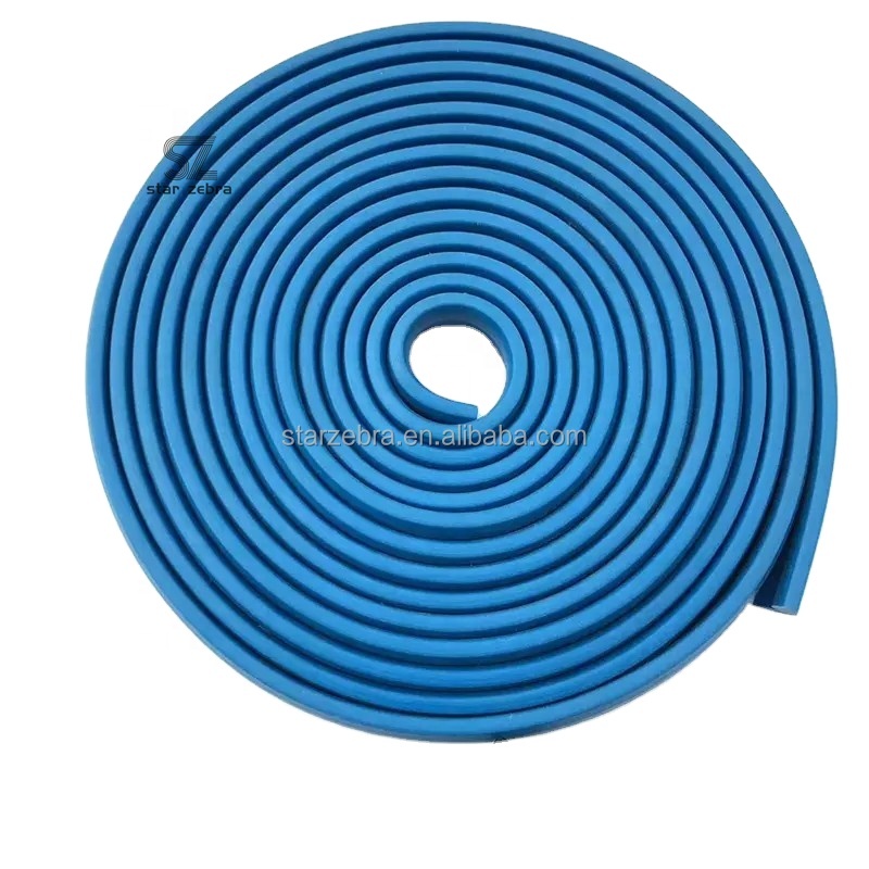 SK Rubber Excavator Slewing Bearing Seal Strips for Swing Bearing in Blue Machine Model