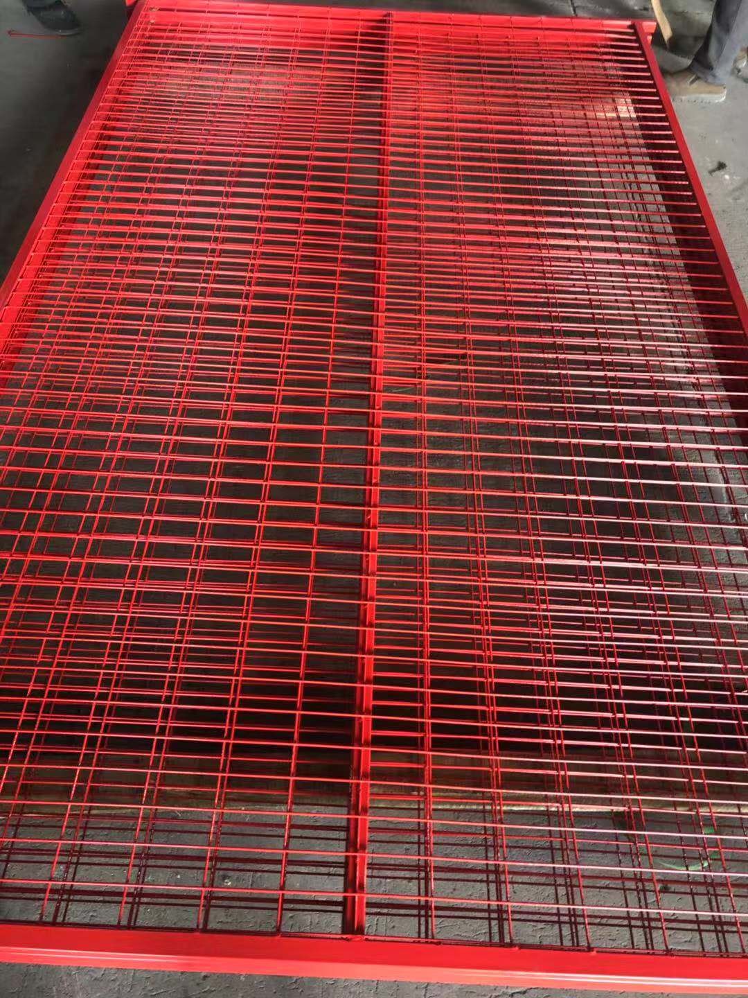 High Strength Low Carbon Steel Temporary Site Fencing Safety Easy Installation Ca