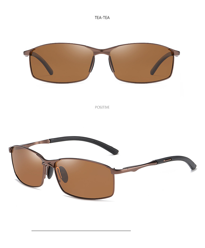 Bike Motorcycle Mens Luxury Polarized Stylish Sunglasses Photochromic Sunglasses With Polarized Lens