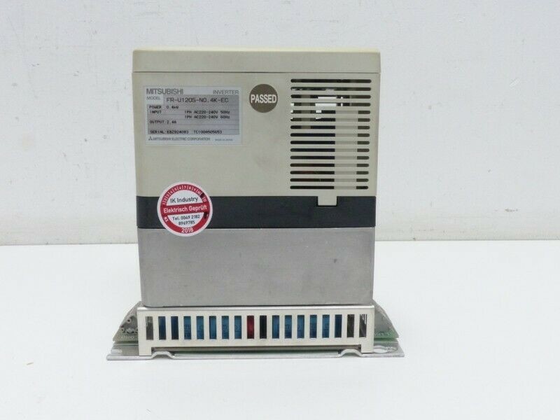 Mitsubishi FR-Z024-0.1K-UL INVERTER DRIVE VARIABLE FREQUENCY .1 HP .1 KW 3 PHASE FR-Z SERIES.NEW ORIGINAL.