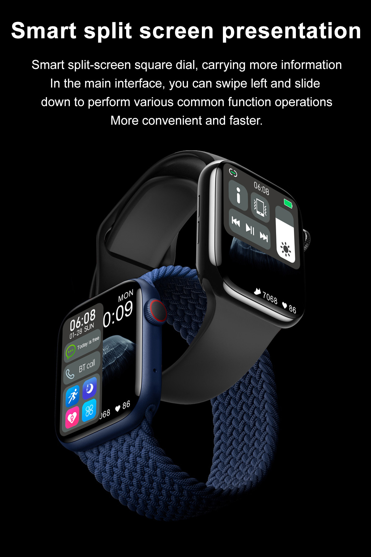 DT100 SMART WATCH 6 SERIES CALL IP68 WATERPROOF WOMEN MEN SMARTWATCH ECG HEART RATE BLOOD PRESSURE