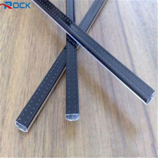 2024 New Black High-Frequency Welding Aluminum Spacer Bar For Glass Aluminum