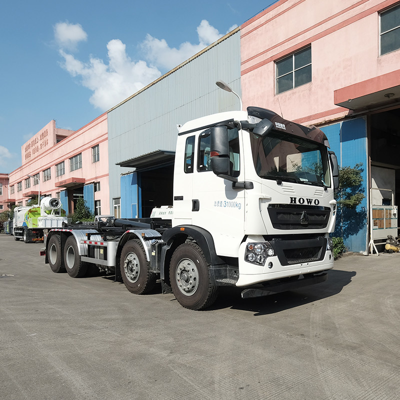 High Speed Diesel Detachable Garbage Truck Corrosion Resistance Easy Operation