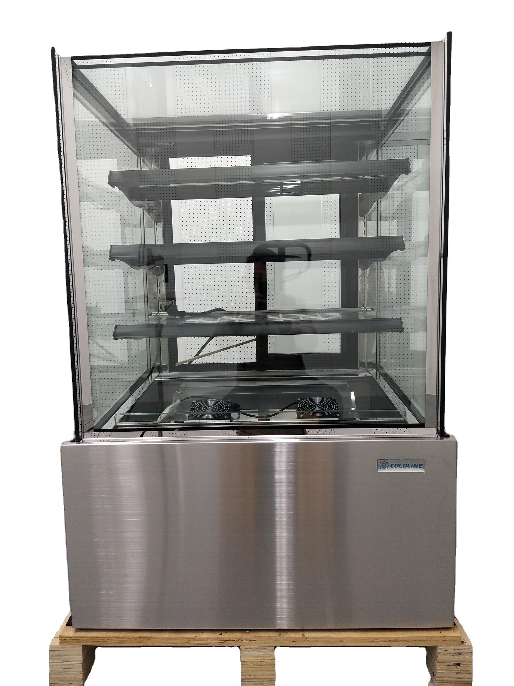 Sliding Door Refrigerated Cake Showcase Pastry Display Refrigerator 15.5 CU.FT