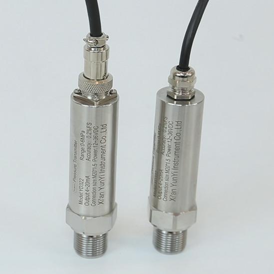 316L Stainless Steel Air Pressure Transducer Sensor Transmitter 20mA 300 Bar
