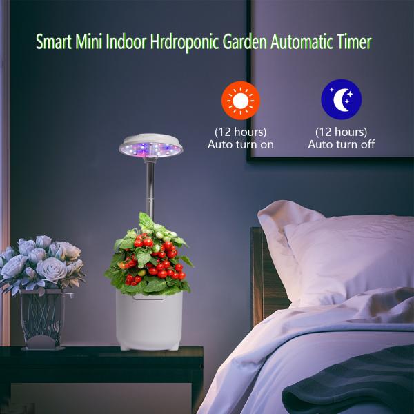 Waterproof LED Grow Light Kits Smart Cultivator 3 Pods For Balcony