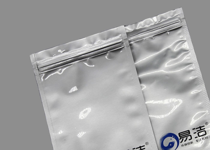 Waterproof Pure Color Aluminum Foil Bags Plat High Frequency Heat Seal