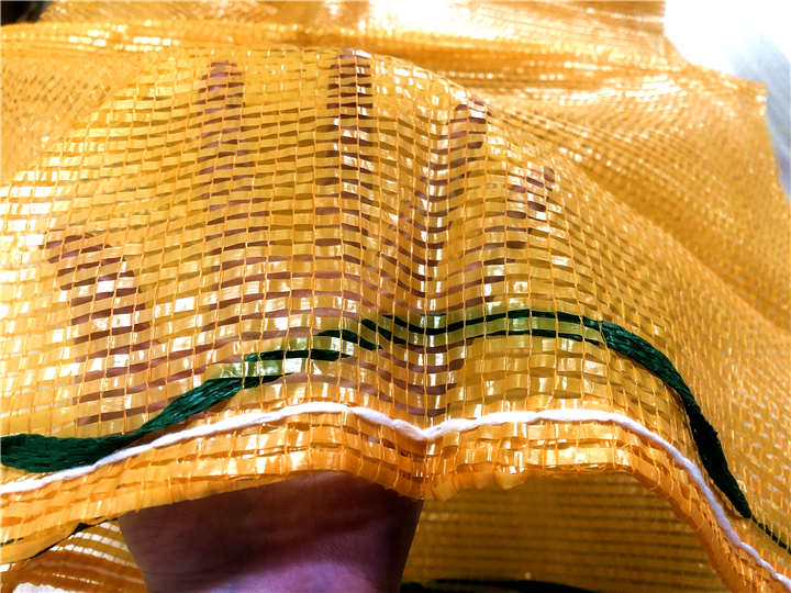 Packing Onions PP/PP PE Leno Mesh Bag 5kg To 25kg For Vegetable Net Bag Manufacturing